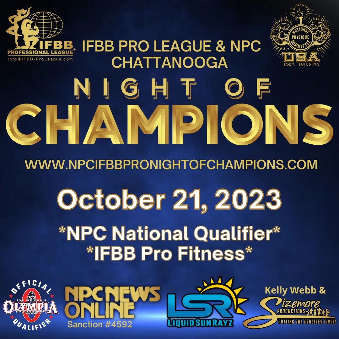 NPC & IFBB Pro Chattanooga Night of Champions Home